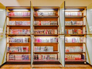 【漫画コーナー】15時〜24時　無料でご利用いただけます！お部屋で読まれるのもＯＫ！