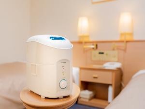【加湿器】ロビーにて貸出用をご用意しております。