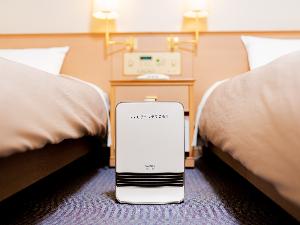 【セラミックヒーター】フロントにお申し出ください。