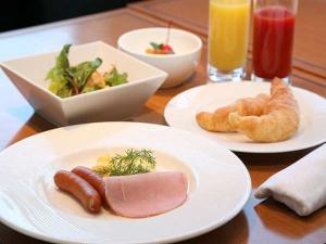 バランスの良い朝食を食べて１日元気！