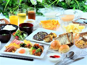 朝食ビュッフェ