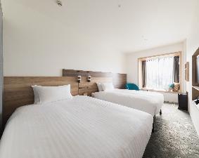 デラックスツイン/ベンチ(お部屋の広さ：25.2平米 120cm エキストラベッド幅80cm 3名利用時)