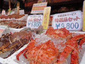周辺観光：函館朝市