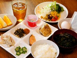 朝食ブュッフェ