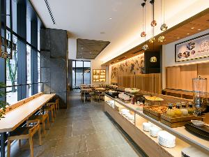 朝食ビュッフェ