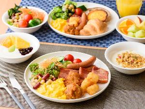 朝食ビュッフェ
