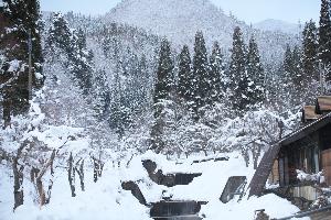 雪景色外観