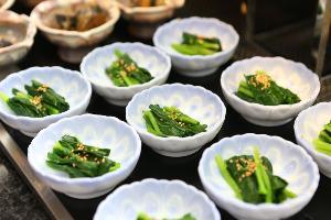 朝食バイキング