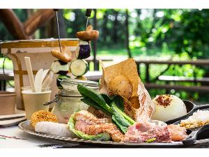 ぶらりBBQの料理