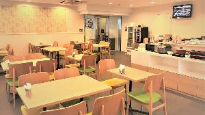 朝食会場