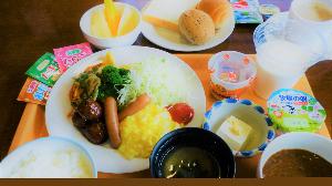 朝食会場