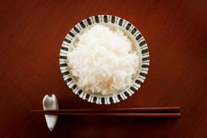 朝食ビュッフェ（つや姫）