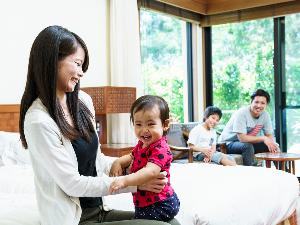1棟貸しのコテージルームは、まるで自宅にいるかのようにお過ごしいただけます。