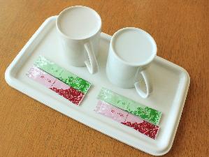 煎茶と梅昆布茶