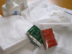 ◆アメニティ／女性には石けんとシャワーキャップが追加されます(^▽^)/