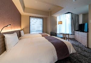 スタンダードツイン(23平米・ベッド幅110cm×2台)