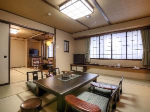 和室二間 10畳+6畳【ふるさと館】54平米