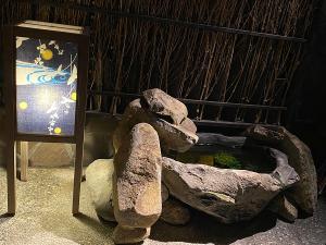 女子大浴場外気浴