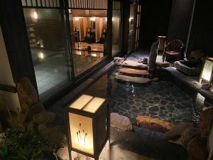 男子大浴場外気浴