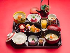 お正月にはおせち朝食をご準備しております