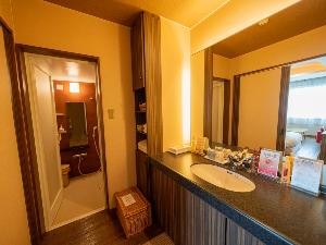 【特別室LOHASpa Aタイプ】洗面所