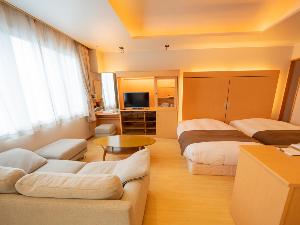 【特別室LOHASpa Bタイプ】07年7月オープンLOHASpa全室シモンズベッドとテンピュール枕を使用