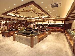 新規オープンしたビュッフェレストラン　HINNAの森