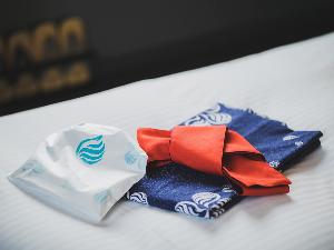 浴衣＆アメニティ入り巾着