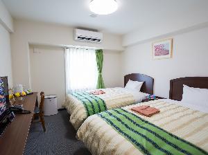 町側のツインルーム