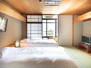 【お部屋】別館/しらすな庭/和室(ツインベッド)/バス無/3名迄◆