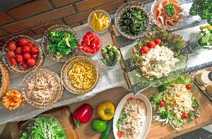 朝食ビュッフェ　イメージ
