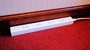 電源タップ<BR>全室に備え付いております。