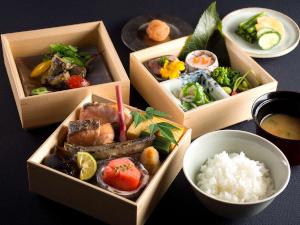日本料理 からまつ　朝食
