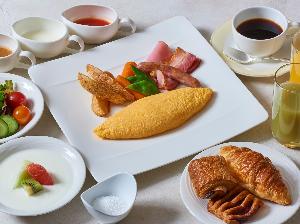 クロスダイン朝食　洋食セット