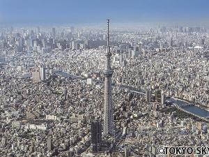 【観光】東京スカイツリー・ホテルから電車で約50分。日本一高いタワーの東京スカイツリー(R)。