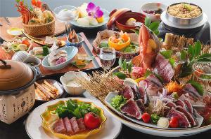 皿鉢料理と土佐風会席【12～2月の内容となります】