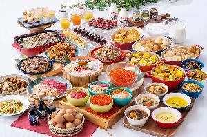 朝食ビュッフェ