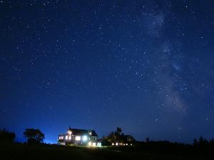 清里イーハトーブホステルと星空