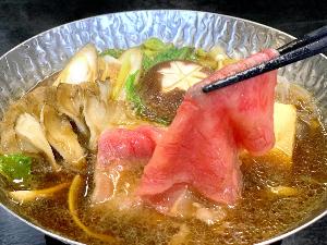 【米沢牛すき焼き】