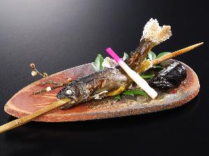 【岩魚の塩焼き】