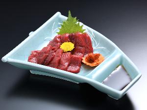 【特選料理】会津名物馬刺し