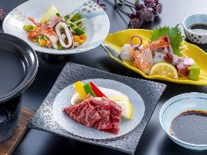 4〜６月『華コース』の料理です。