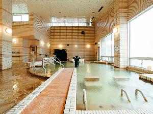 【源泉かけ流し温泉】大浴場