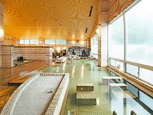 【源泉かけ流し温泉】大浴場