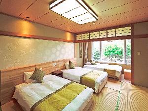 【和室トリプル】１０畳◆１２０ｃｍベッド２台・ソファベッド１台
