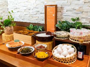 朝食ビュッフェ