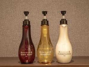 【客室】シャンプー・リンス・ボディソープ<BR>◆POLA社製アロマエッセ
