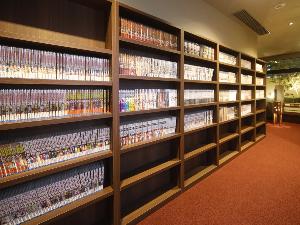 【サービス】ドーミー文庫 (13階・湯上がり処)◆話題の作品から名作漫画まで約1,000冊ご用意♪
