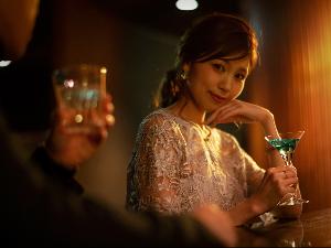 【メンバーズバー-涵養倶楽部】いつもと違う雰囲気で楽しむお酒は、彼女の意外な一面を引き出すかも？！