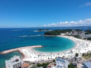 夏の白良浜